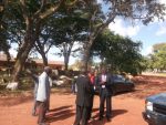 Alliance for Better Zambia-ABZ President Frank Bwalya in Parking lot