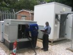 Although intended as standby generators, these generators are initially used to power the sites until the Zesco power is supplied.