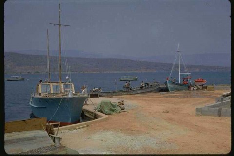 The fishing harbour at Mpulungu