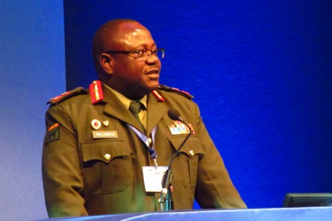 Zambia Army Deputy Commander Topply Lubaya