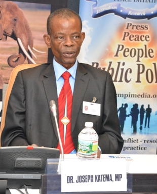 Zambia’s Minister of Information and Broadcasting Services, Dr. Joseph Katema