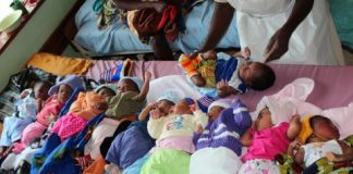 babies at Chitokoloki Mission Hospital