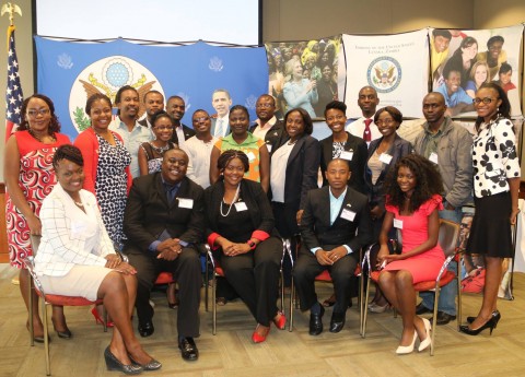 21 young Zambian leaders who will participate in President Obama’s Washington Fellowship Program!