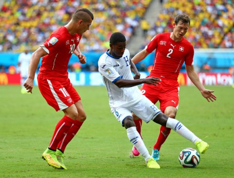 BRA Jun 25- Honduras 0 v 3 Switzerland- Group E 2014 FIFA World Cup