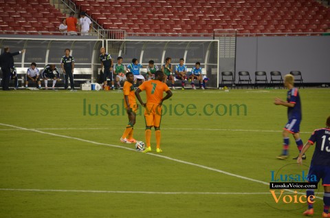 Chipolopolo - Japan vs. Zambia | Raymond James Stadium