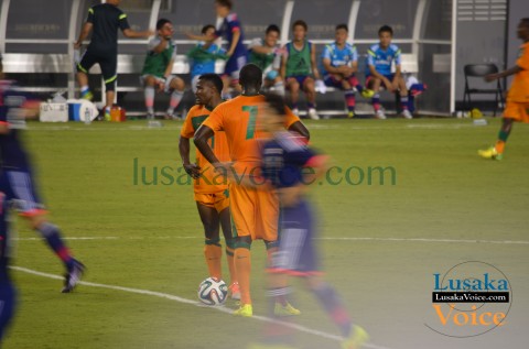 Chipolopolo Supporters - Japan vs. Zambia | Raymond James Stadium