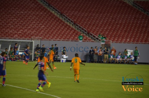 Chipolopolo - Japan vs. Zambia | Raymond James Stadium