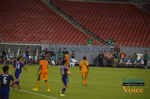 Chipolopolo - Japan vs. Zambia | Raymond James Stadium