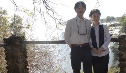 Japanese royal couple sample Livingstone