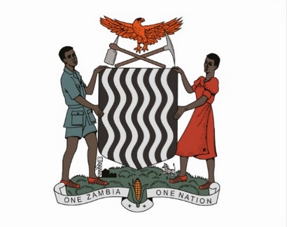 Zambia court or arms