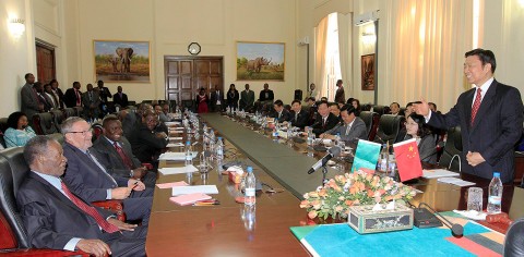 “I would like to thank the President of China, Mr Xi (Jinping) for allowing you to visit Zambia. We do not know how to thank you for your contribution to the development of our country,” - Sata “I would like to thank the President of China, Mr Xi (Jinping) for allowing you to visit Zambia. We do not know how to thank you for your contribution to the development of our country,” - Sata