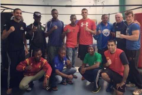 Ahead of the Commonwealth Games next week Ronnie, Danny and Ricky Singh have been spending time in the ring with Zambia's boxing prospects Ahead of the Commonwealth Games next week Ronnie, Danny and Ricky Singh have been spending time in the ring with Zambia's boxing prospects
