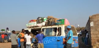 Minibus ; bus ; transportation ; Lusaka ; Travel