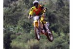Uganda National Motocross team captain Arthur Blick