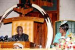 President Sata with Dr Kaseba during the opening of parliament on September 19, 2014 -Picture by THOMAS NSAMA