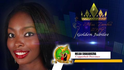 Miss Zambia MEET MELBA SHAKABOZHA - COPPERBELT PROVINCE