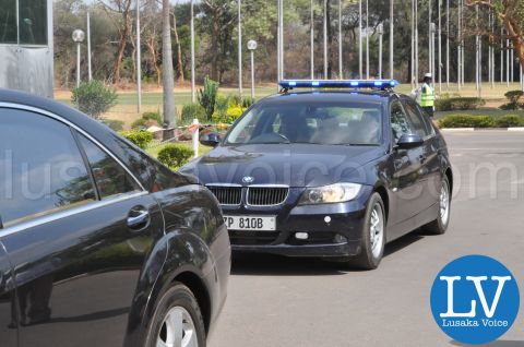 Rehearsals for Receiving remains of President Michael Sata