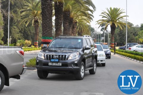 Rehearsals for Receiving remains of President Michael Sata