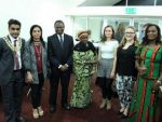 Zambian ambassador, Paul Lumbi, attends fundraising event hosted by two Wycombe High School pupils
