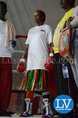 Zambian Boxer Esther Phiri vs Evelyn Odoro Kenyan Boxer