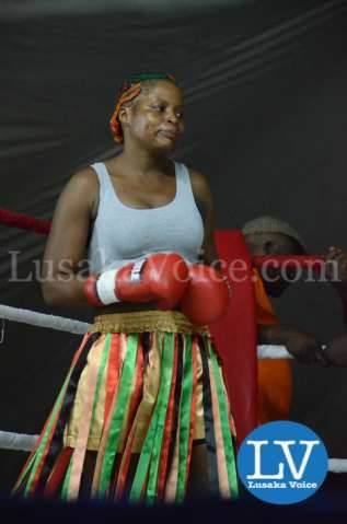 Zambian Boxer Esther Phiri vs Evelyn Odoro Kenyan Boxer