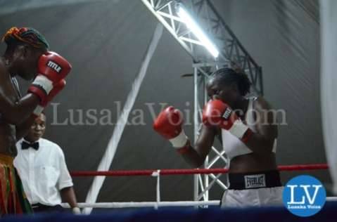 Zambian Boxer Esther Phiri vs Evelyn Odoro Kenyan Boxer