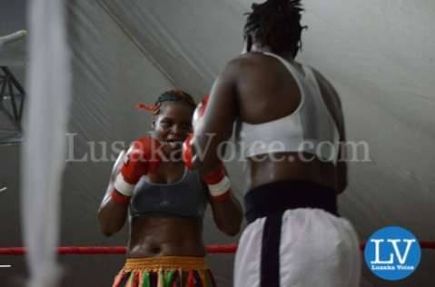 Zambian Boxer Esther Phiri vs Evelyn Odoro Kenyan Boxer