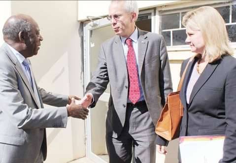 BRITISH High Commissioner to Zambia James Thornton
