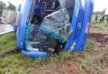 Kitwe bound Mazhandu Family Bus claims one life