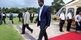 President Edgar Chagwa Lungu arrival