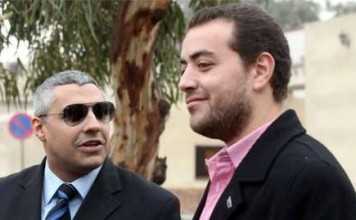 An Egyptian court on February 12 released Baher Mohamed (R) and Mohamed Fahmy, pending their retrial [EPA]