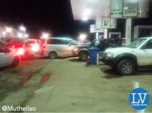 lusaka motorists cues kitwe