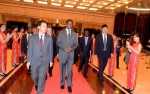 President Lungu arrives in Shenzhen, China  .,,