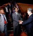 President Lungu arrives in Shenzhen, China