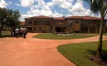 This is the new Residence of Opposition United Party for National Development (UPND) Hakainde Hichilema in New Kasama, Lusaka.