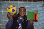 ex-Chelmsford City and Zambia footballer Loveday Mumbuluma