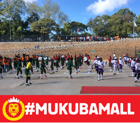 Hungry Lion #‎MukubaMall official opening festivities