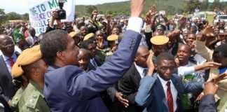 President Edgar Lungu on April 17,2015, Commissioned phase one of Micheal Chilufya Sata Hospital in Mpika- Pictures by EDDIE MWANALEZA