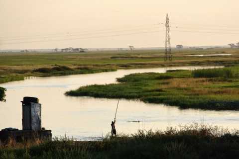 Western Province is widely regarded as the least developed region of Zambia - for a number of reasons.  However, in recent years the government has put some emphasis on developing the area through the Rural Electrification Project.