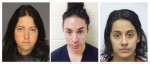 A combination image of booking photos show teachers convicted of sexual assaults (L-R) Nicole Dufault, Erica Ann Ginnetti and Kathryn Ronk in Essex County Department of Corrections, Michigan Department of Corrections, and Pennsylvania State Police photos respectively. REUTERS/HANDOUT VIA REUTERS