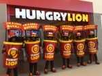 #‎LuckyBuckets getting ready for our Hungry Lion #‎MukubaMall opening