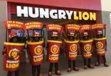 #‎LuckyBuckets getting ready for our Hungry Lion #‎MukubaMall opening