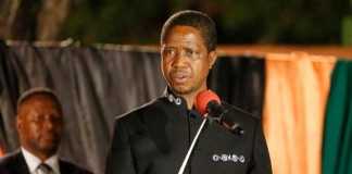 His Excellency Mr. Edgar Chagwa Lungu, President of the Republic of Zambia