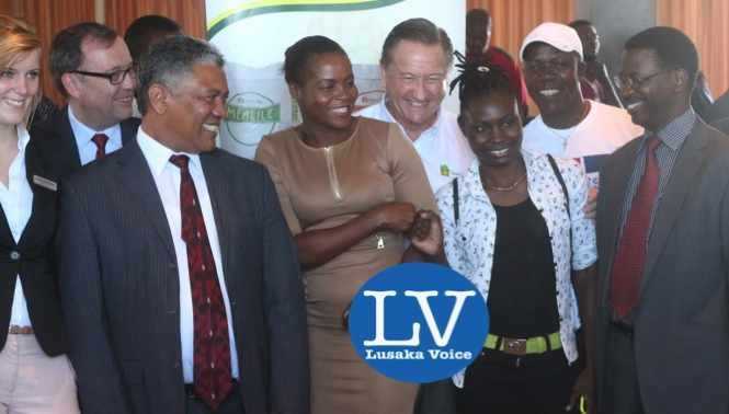 Janina Baalmann, Didier Coeln , Given Lubinda , Boxers Esther Phiri and Catherine Phiri, Peter Cottan, Mike Zulu and Sikota Mwanang'ombe .jpg