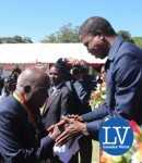 KK being honoured by President Edgar Lungu    – Photo Credit Jean Mandela – Lusakavoice.com-1