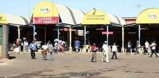 Lusaka City Market bus station