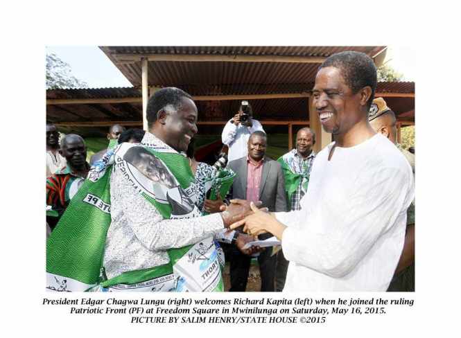 President Edgar Chagwa Lungu