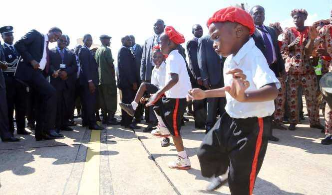 President Lungu, Koroma arrives in Livingstone for UN Summit