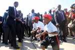 President Lungu, Koroma arrives in Livingstone for UN Summit