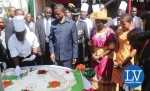 President Lungu cutting the cake  – Photo Credit Jean Mandela – Lusakavoice.com
